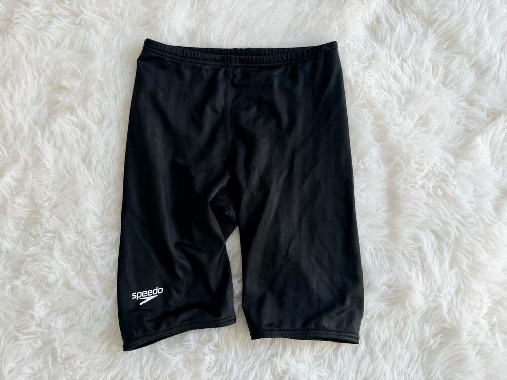 Speedo Men's Aquablade Jammer Swim Black Size 26